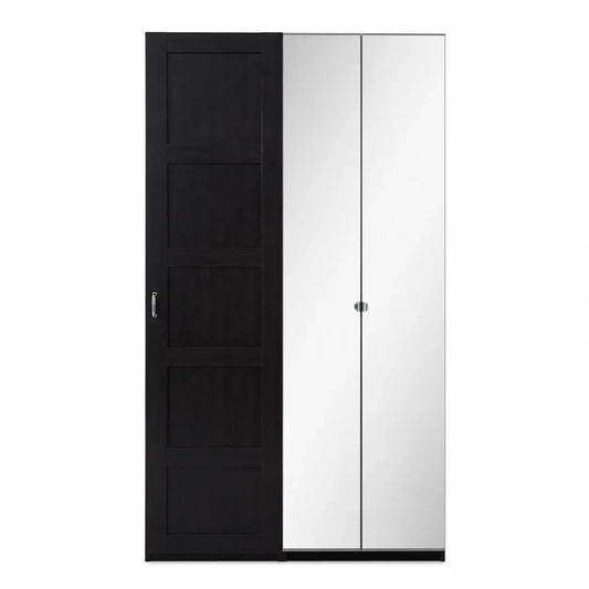 IKEA PAX/BERGSBO 3 Door Wardrobe - used 8 months - Al Thahani Furniture