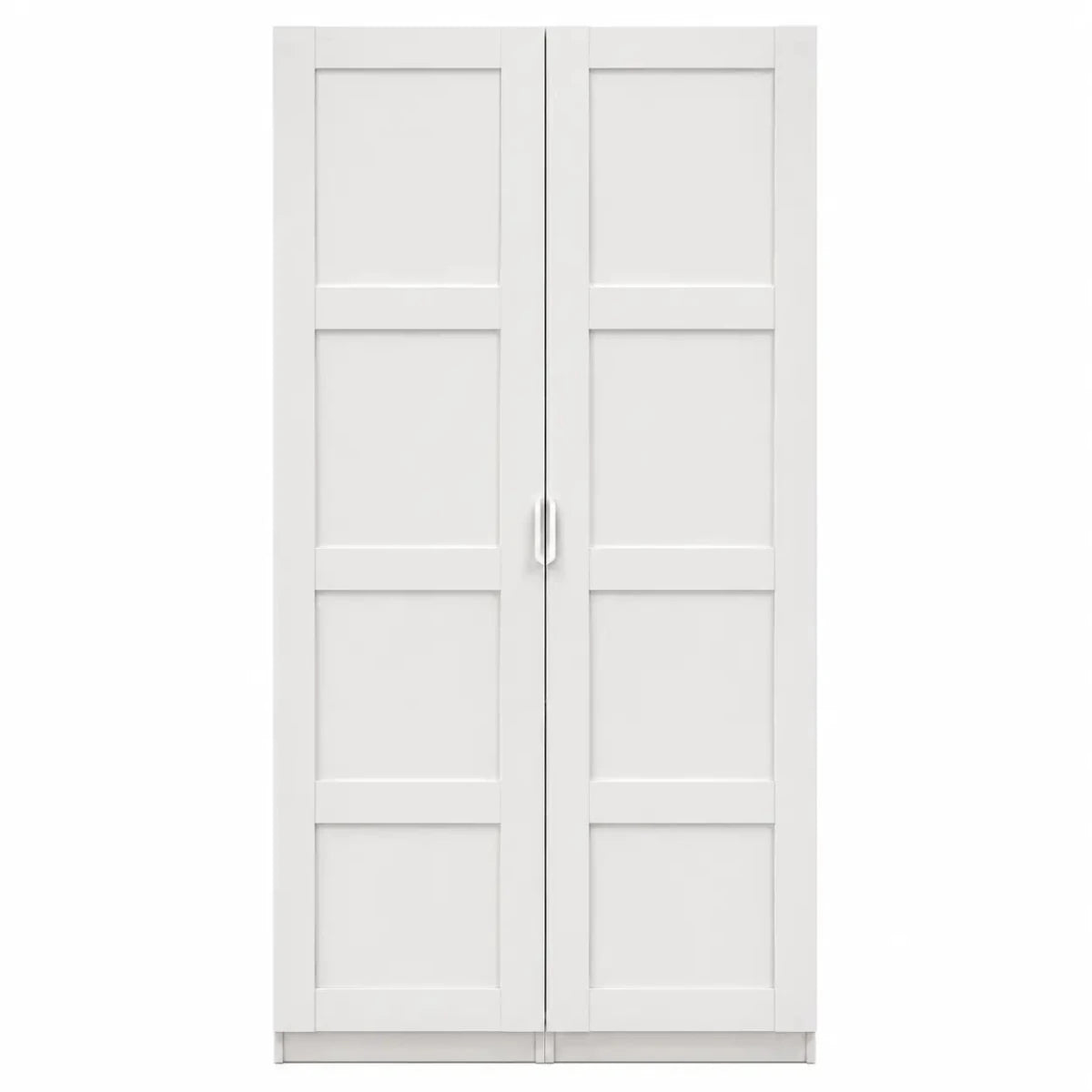 IKEA PAX/BERGSBO Wardrobe Combination | White - used 5 months - Al Thahani Furniture