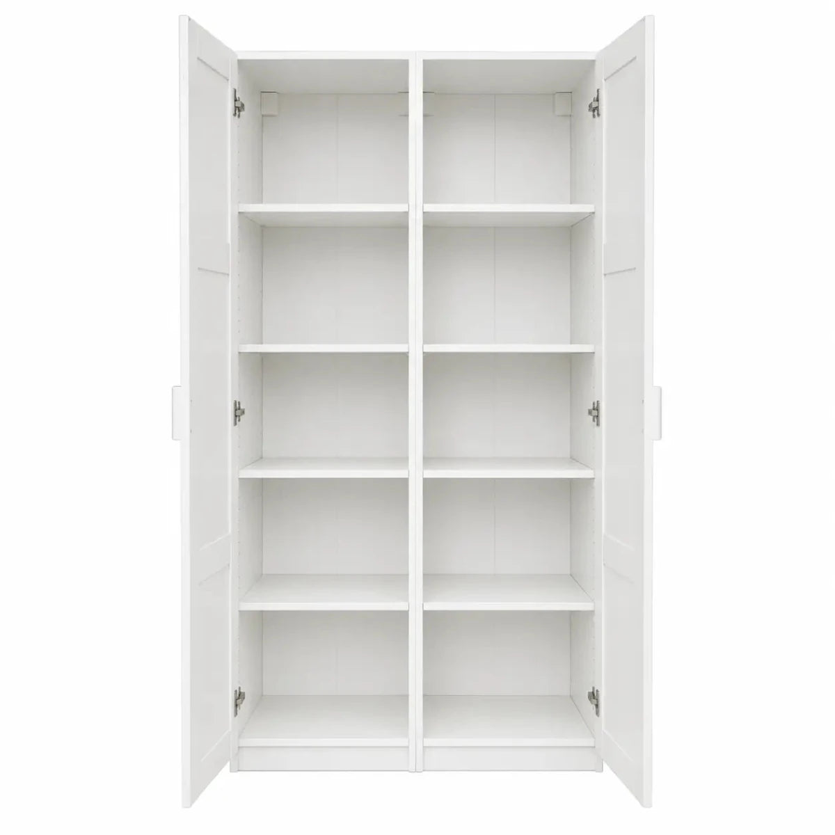 IKEA PAX/BERGSBO Wardrobe Combination | White - used 5 months - Al Thahani Furniture
