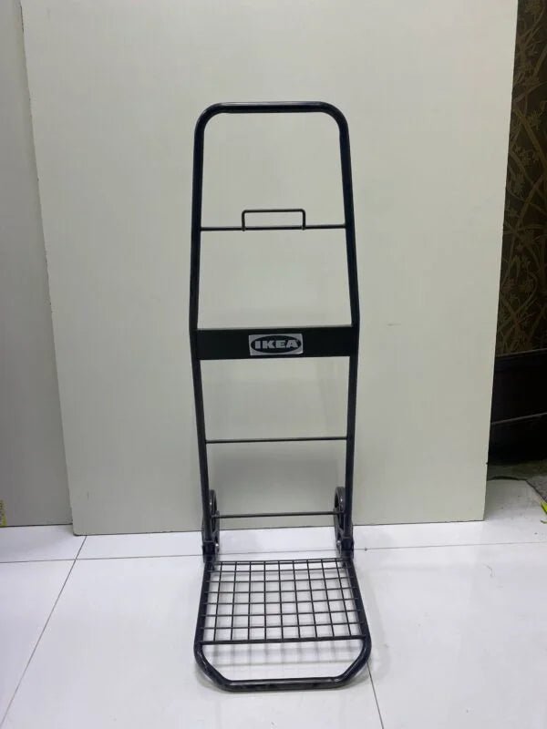 IKEA RULLEBÖR Black Folding Trolley | 50 kg Capacity - althahanifurniture