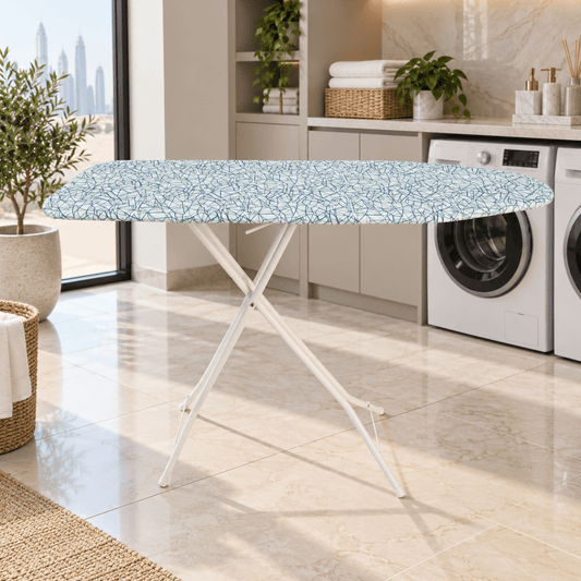 IKEA RUTER Adjustable Ironing Board – White – 108 × 33 cm - Al Thahani Furniture
