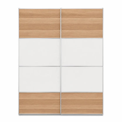 IKEA SKYTTA/MEHAMN/AULI Sliding Door Combination - used 5 months - Al Thahani Furniture