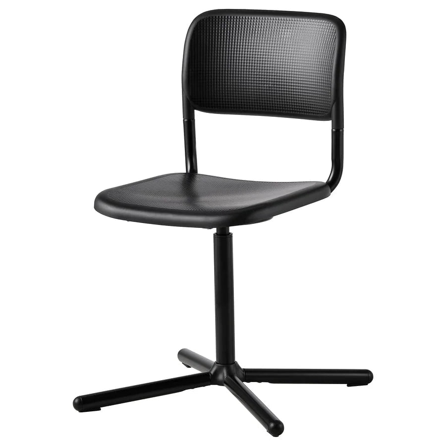 IKEA SMÄLLEN Swivel Chair in Black | Modern Mobility - althahanifurniture