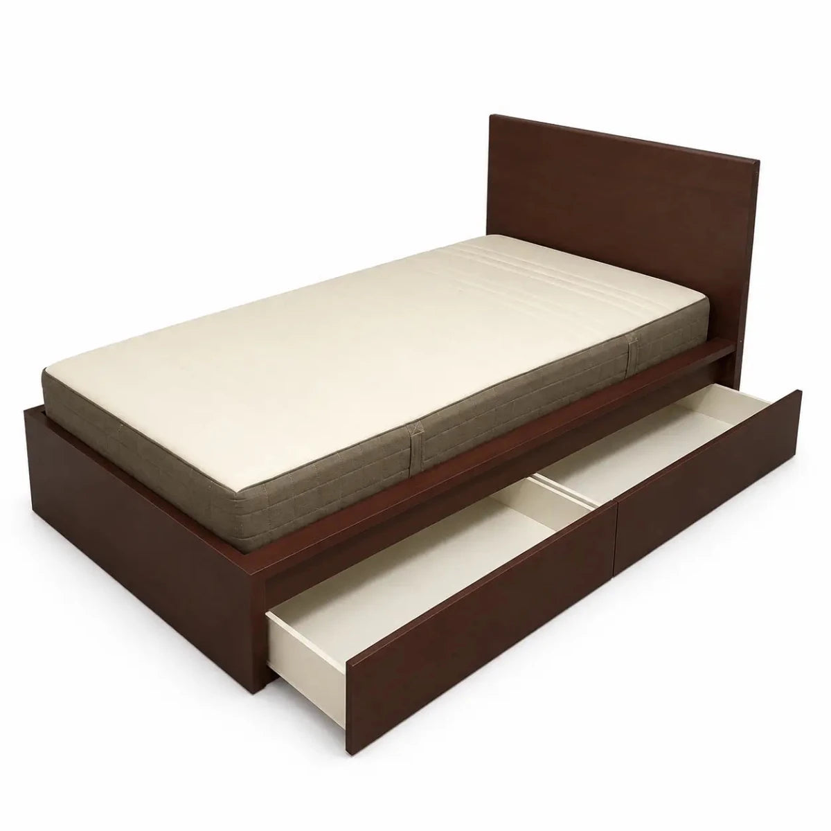 IKEA SONGESAND Single Bed Set with Mattress, 90x200 cm - used 5 months - Al Thahani Furniture