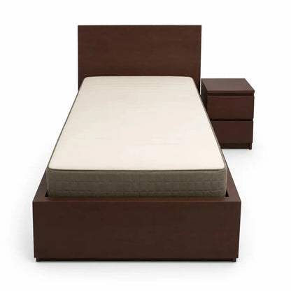 IKEA SONGESAND Single Bed Set with Mattress, 90x200 cm - used 5 months - Al Thahani Furniture