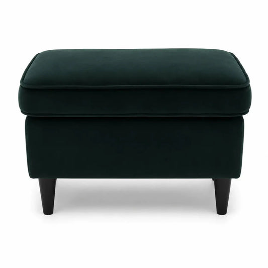 IKEA STRANDMON Footstool | Djuparp Dark Green - used 2 months - Al Thahani Furniture