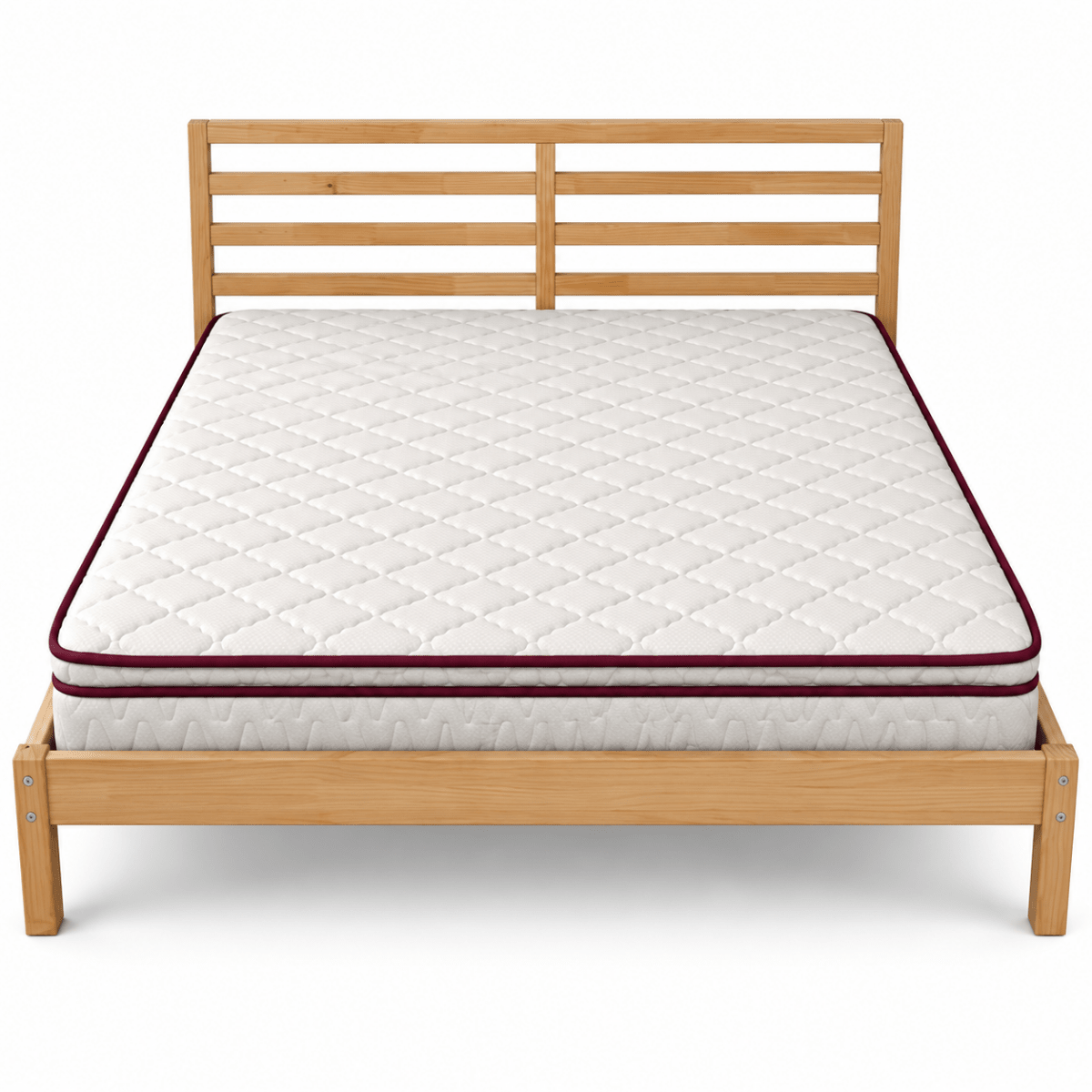 IKEA TARVA Double Bed Frame with Mattress – Solid Pine – 160 × 200 cm - Al Thahani Furniture