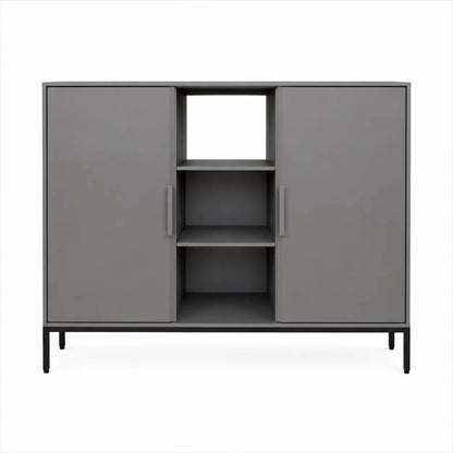IKEA TULLSTORP Cabinet | Grey, 99x35x89 cm - used 3 months - Al Thahani Furniture