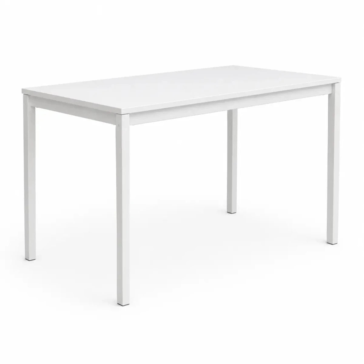 IKEA VIHALS Table | White, 125x74 cm - used 3 months - Al Thahani Furniture