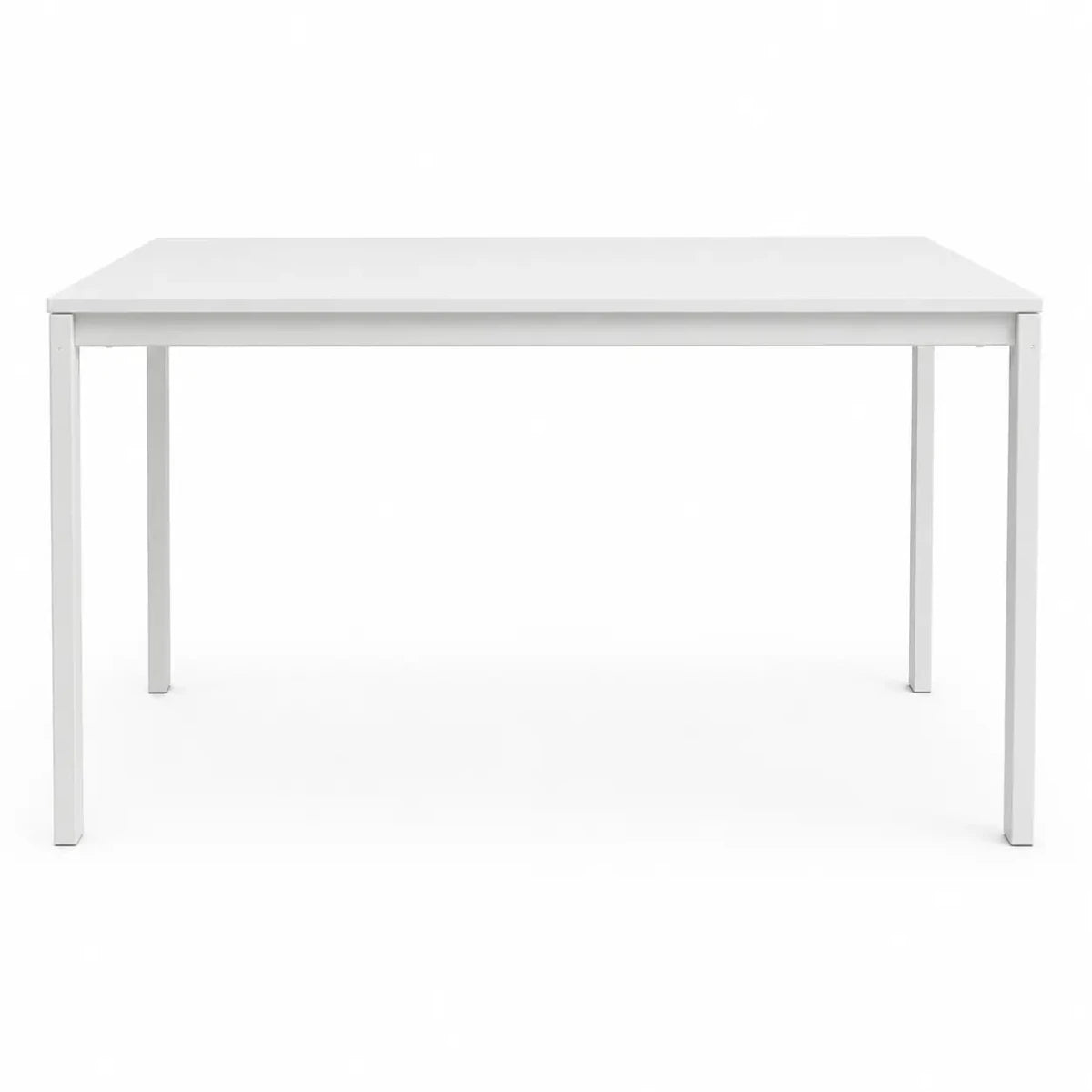 IKEA VIHALS Table | White, 125x74 cm - used 3 months - Al Thahani Furniture