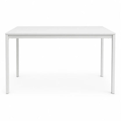 IKEA VIHALS Table | White, 125x74 cm - used 3 months - Al Thahani Furniture