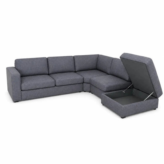 IKEA VIMLE Corner Sofa Sectional | Modular, Storage Chaise - used for only 8 months - Al Thahani Furniture