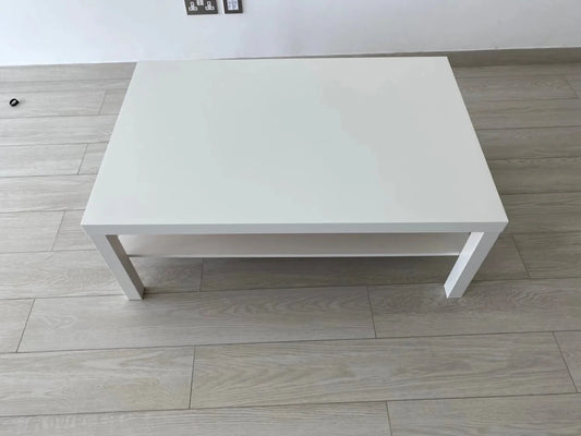 IKEA White Wood Center Table | Solid Construction - althahanifurniture