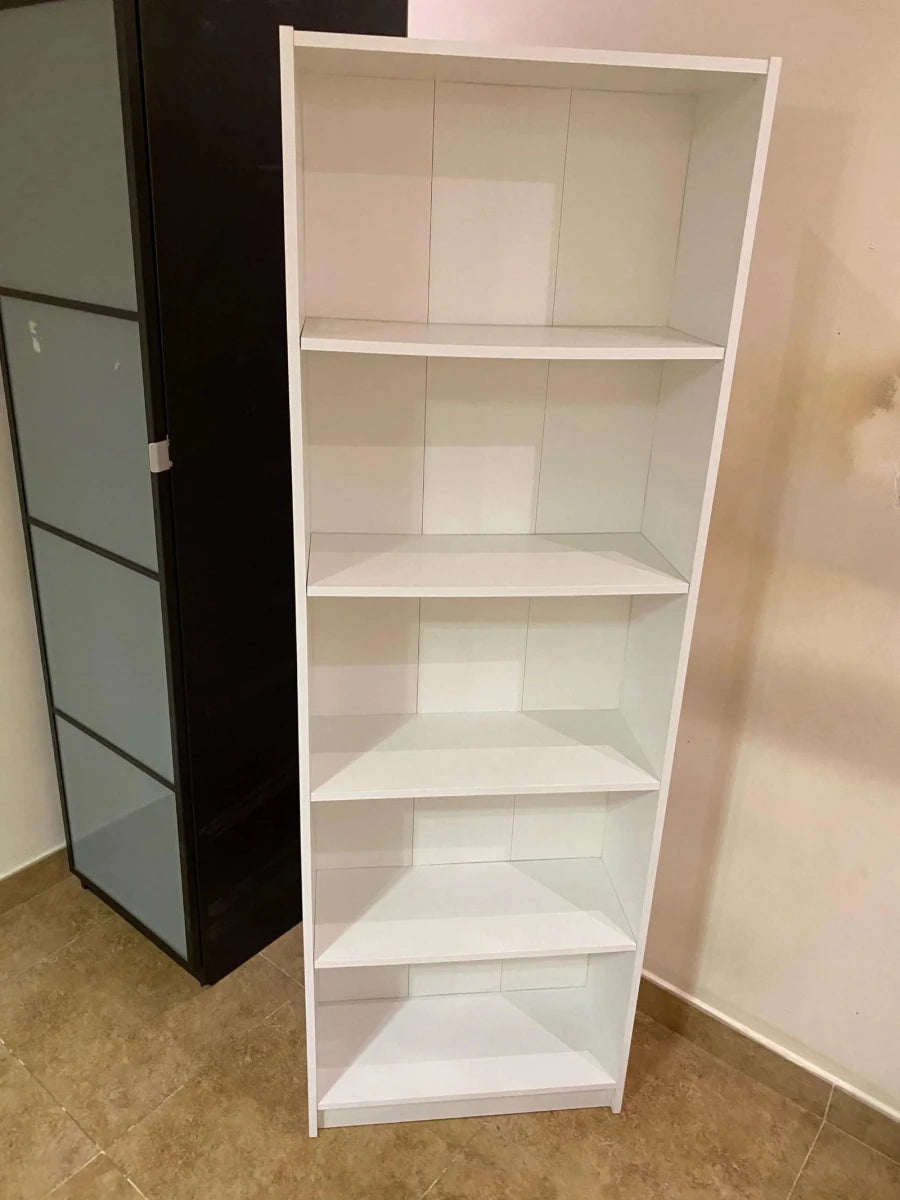 IKEA White Wooden Bookshelf - althahanifurniture
