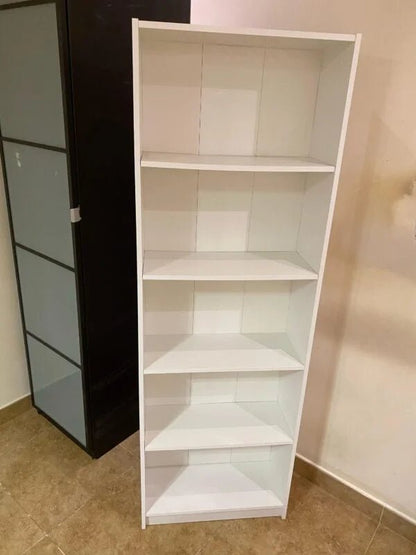 IKEA White Wooden Bookshelf - althahanifurniture