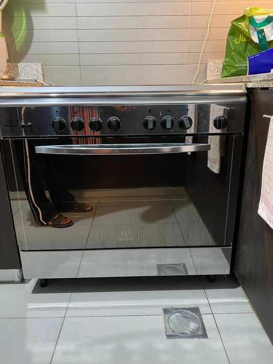 Indesit 90x60cm Freestanding Gas Cooker - althahanifurniture