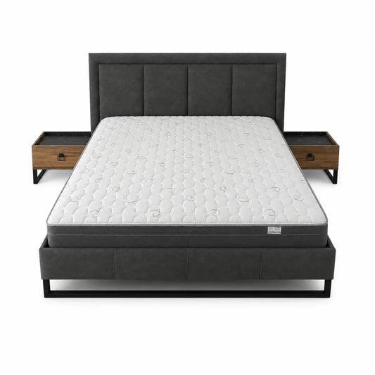 Indus 6 - Piece King Bedroom Set - 180x200 cm - used 5 months - Al Thahani Furniture