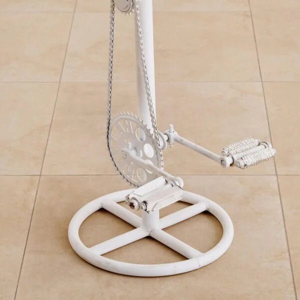 Industrial Bicycle Pedal Bar Stool | Unique Vintage Design - althahanifurniture