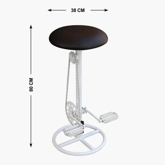 Industrial Bicycle Pedal Bar Stool | Unique Vintage Design - althahanifurniture