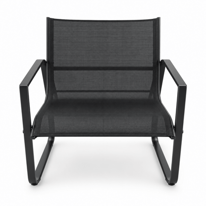 JYSK HORNSLET 4-Seater Outdoor Lounge Set – Black - Al Thahani Furniture