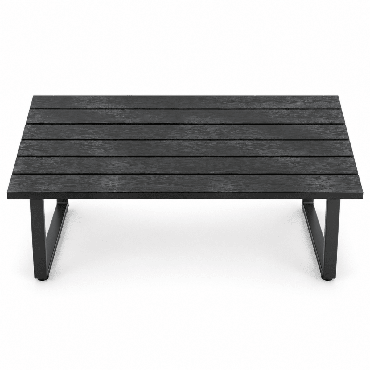 JYSK HORNSLET 4-Seater Outdoor Lounge Set – Black - Al Thahani Furniture