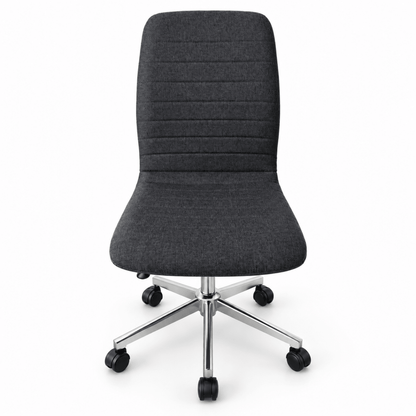 JYSK PEBRINGE Adjustable Swivel Desk Chair – Dark Grey - Al Thahani Furniture
