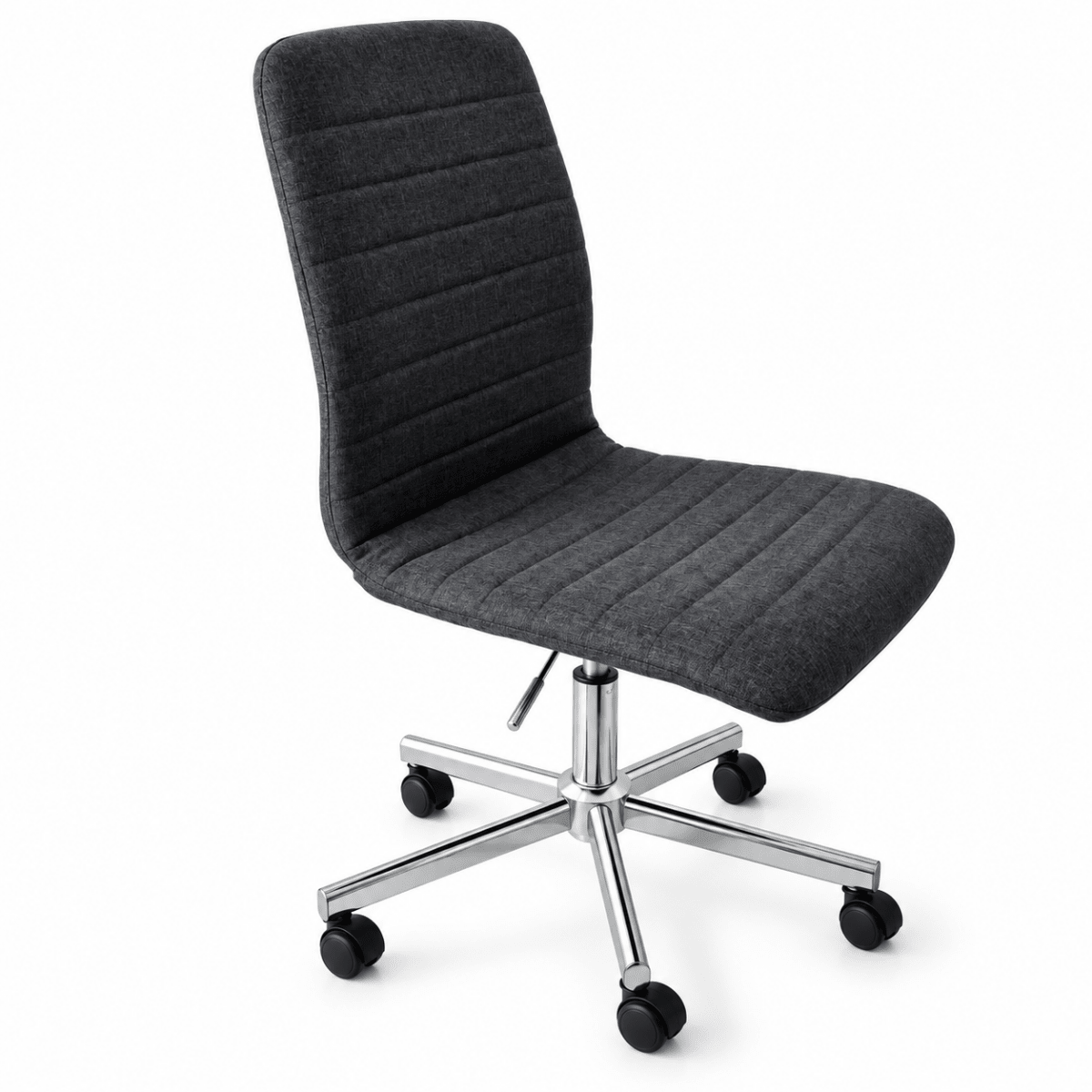 JYSK PEBRINGE Adjustable Swivel Desk Chair – Dark Grey - Al Thahani Furniture