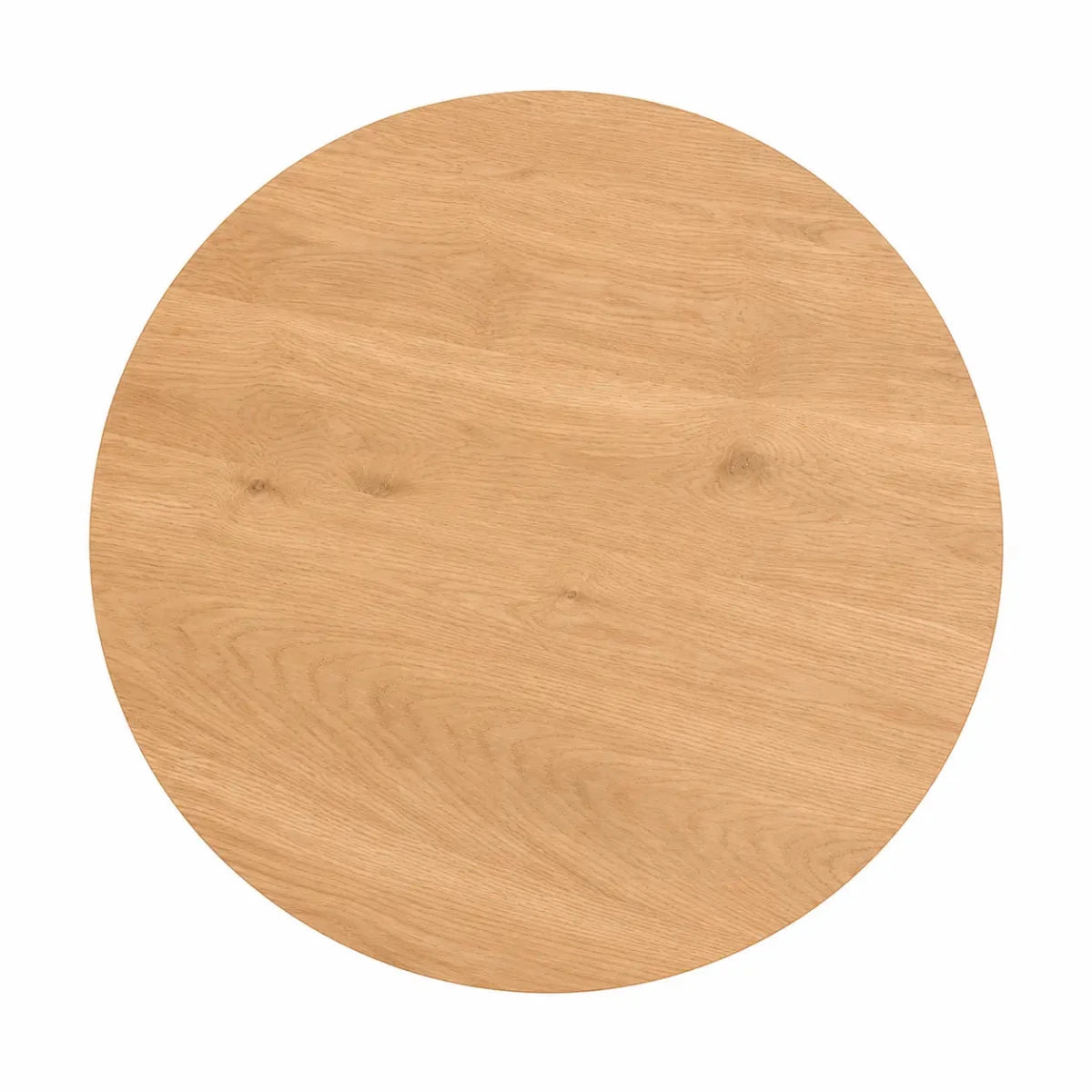 JYSK SPODSBJERG Coffee Table | Oak Veneer, Round, 67 cm - used 4 months - Al Thahani Furniture