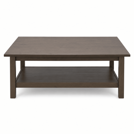 KEA LACK Coffee Table with Shelf – Dark Brown | 118 × 78 cm - Al Thahani Furniture