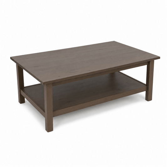 KEA LACK Coffee Table with Shelf – Dark Brown | 118 × 78 cm - Al Thahani Furniture