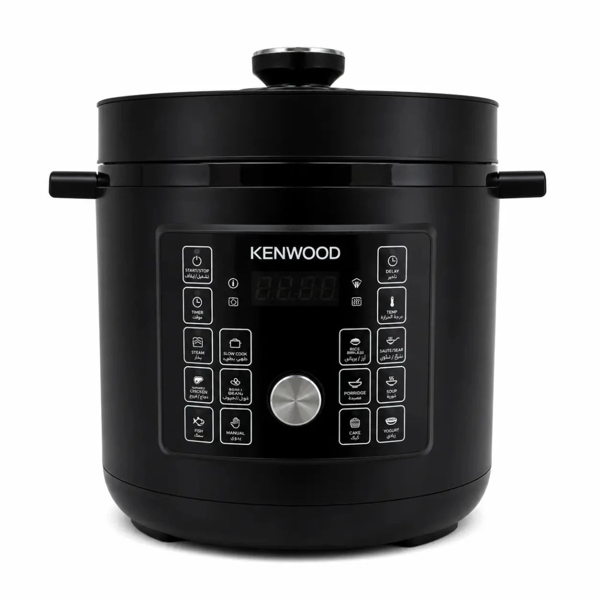 Kenwood PCM95.000BK 16-in-1 Electric Pressure Cooker & Multicooker | 8L, 1350W - used 5 months - Al Thahani Furniture