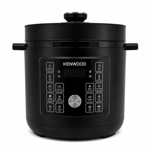 Kenwood PCM95.000BK 16-in-1 Electric Pressure Cooker & Multicooker | 8L, 1350W - used 5 months - Al Thahani Furniture