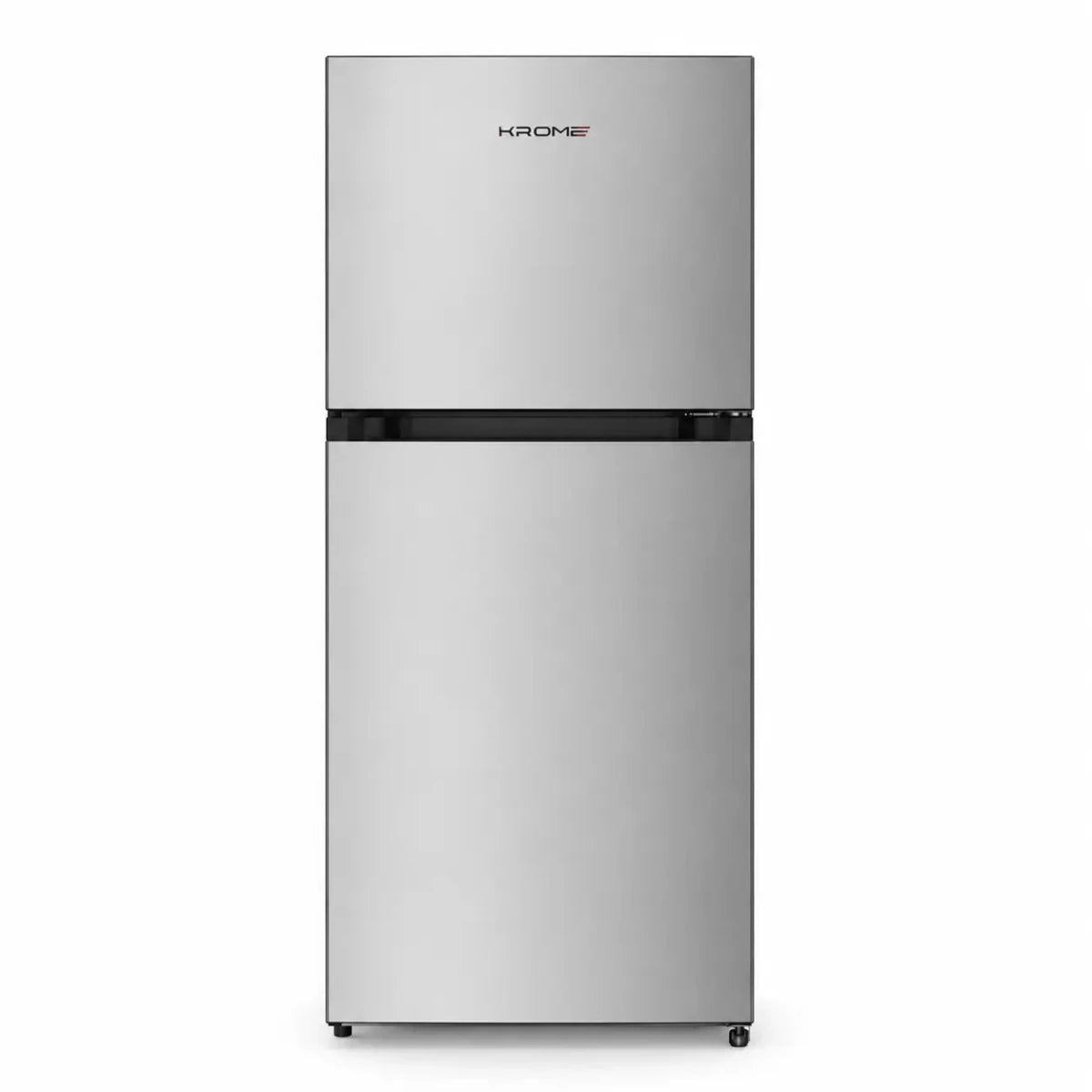 Krome KR-RFF330SM Top Mount Refrigerator | 330L Gross, Total No-Frost, Silver - used 5 months - Al Thahani Furniture