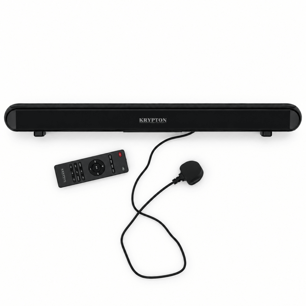 Krypton KNMS5482 45W Bluetooth 5.3 Soundbar with HDMI & Remote Control – Black - Al Thahani Furniture