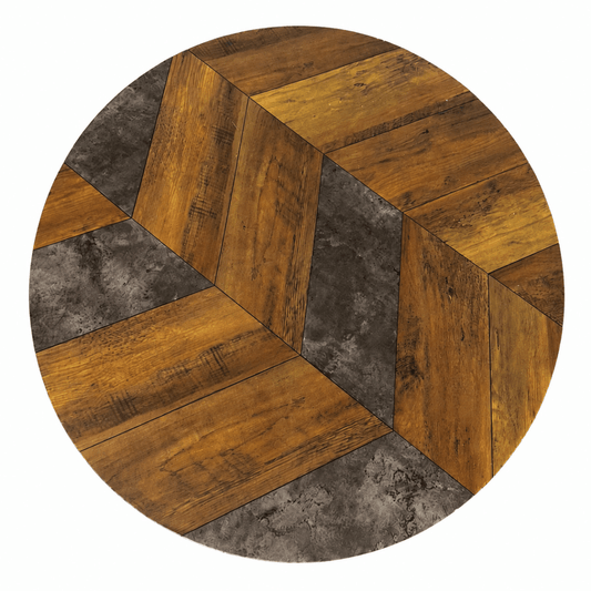 Latitude Run Royceton Round Bar-Height Table – 60 × 60 × 40 in - Al Thahani Furniture