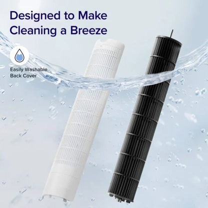 LEVOIT Tower Fan | 36‑Inch Bladeless Design | 28 dB Ultra Quiet | 90° Oscillation | 5 Speeds - althahanifurniture