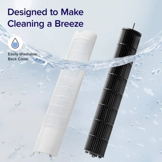 LEVOIT Tower Fan | 36‑Inch Bladeless Design | 28 dB Ultra Quiet | 90° Oscillation | 5 Speeds - althahanifurniture