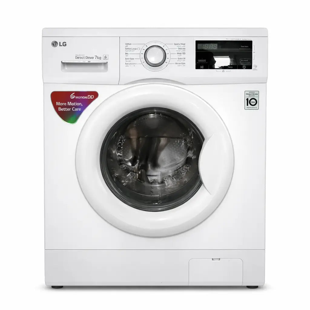 LG 7kg Front Load Washing Machine – Inverter Direct Drive Motor – Used 8 Months (Excellent Condition) - althahanifurniture
