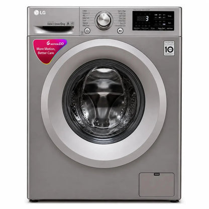 LG F2J5NNP7S Front Load Washing Machine | 6kg, Inverter Direct Drive, 6 Motion DD - used 6 months - Al Thahani Furniture