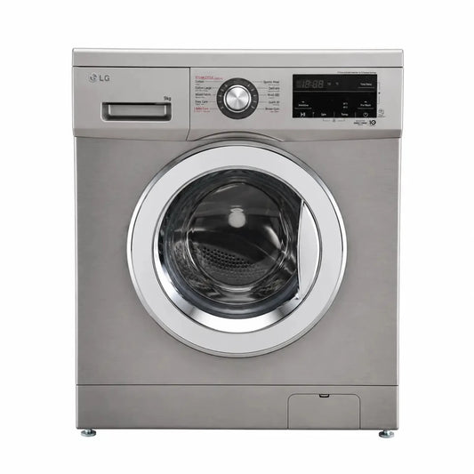 LG FH4J3VDYLP2 Front Load Washing Machine | 9kg, Platinum Silver - used 6 months - Al Thahani Furniture