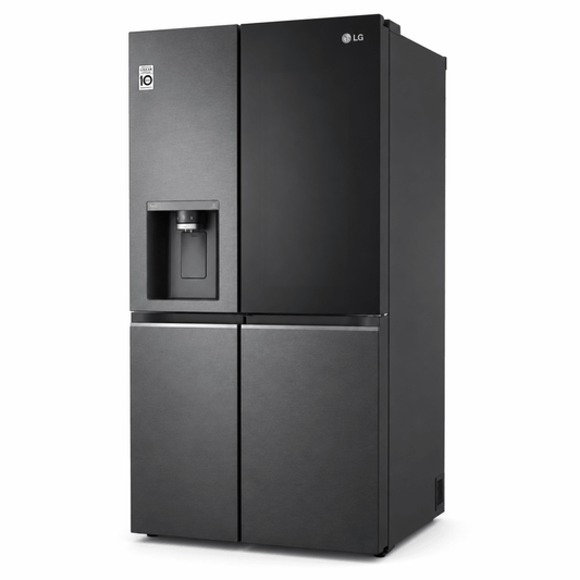 LG GR-X267CQES InstaView™ Side-by-Side Refrigerator – 617L – Matte Black - Al Thahani Furniture