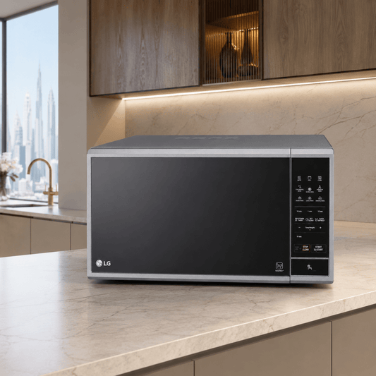 LG MH8040SMS 40 L Grill Microwave Oven – 1000 W – Silver - Al Thahani Furniture