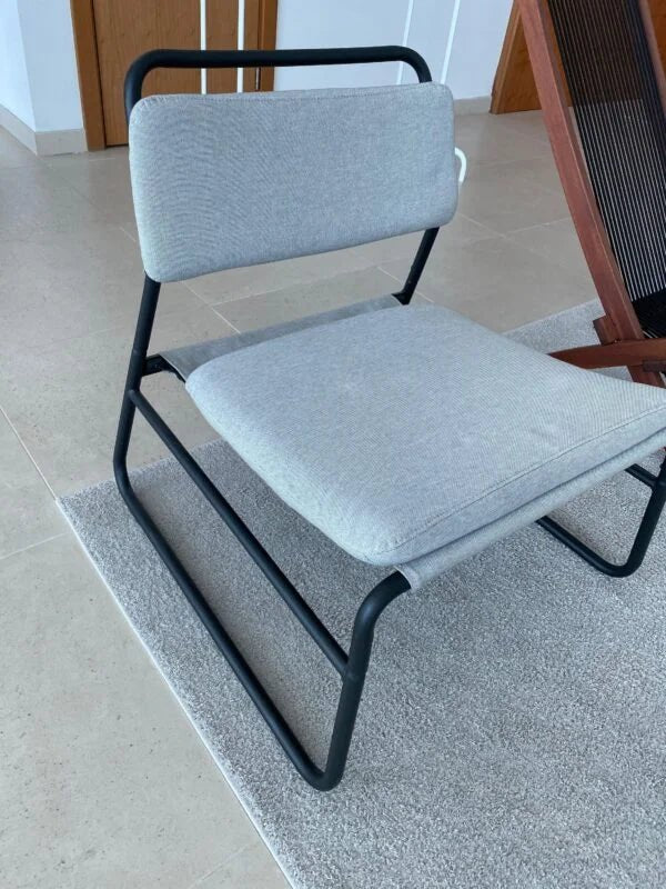 LINNEBÄCK Easy Chair –Light Grey, IKEA - althahanifurniture