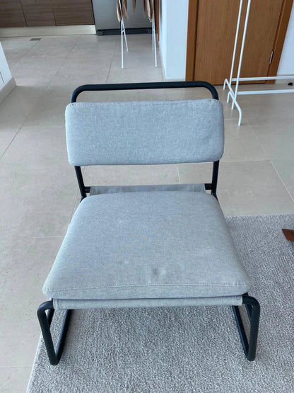 LINNEBÄCK Easy Chair –Light Grey, IKEA - althahanifurniture