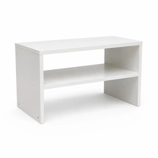 Mahmayi Office Furniture 2 - Tier Stackable Shoe Rack – used 5 months - althahanifurniture