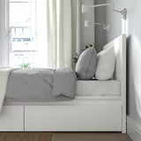 IKEA MALM King Bed with 2 Storage Drawers & Mattress