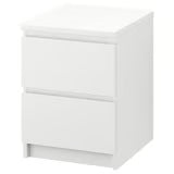 IKEA MALM King Bed with 2 Storage Drawers & Mattress