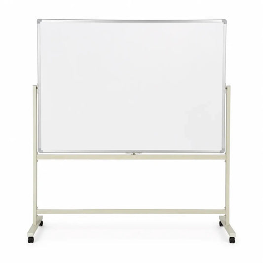 Max - officoo Mobile Double - Sided Magnetic Dry - Erase Whiteboard | 60"x40", Rolling Stand - used 4 months - Al Thahani Furniture