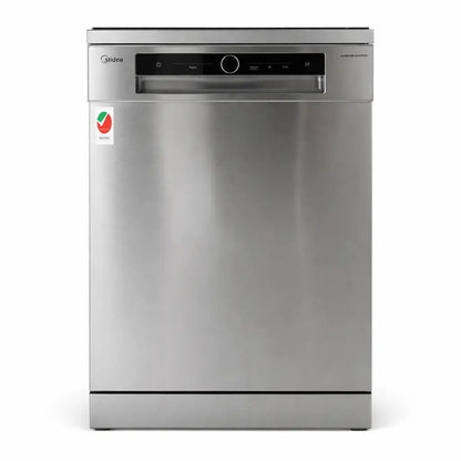 Midea 15 Place Silver Dishwasher – Dual Zone Wash, 11 Wash Programs(Used – 5 Months, Excellent Condition) - althahanifurniture