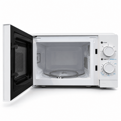 Midea 20L Solo Microwave Oven with Dial Controls – White – MO20MWH - Al Thahani Furniture